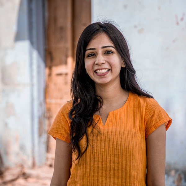 Charu Choudhary is a community education associate who grew up about 25 miles from JIVA’s home base. She joined JIVA because “I wanted to work for an organization where I could get the opportunity to learn and continuously improve myself. This is what I get at JIVA - a positive environment to work.”